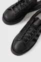 black adidas Originals leather sneakers Y-3 Hicho