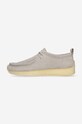 Половинки обувки от велур Clarks x Ronnie Fieg Rossendale сив 26170225