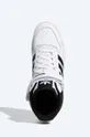 white adidas Originals leather sneakers Forum Mid FY7939