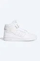 biały adidas Originals sneakersy skórzane Forum Mid J Unisex