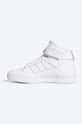 Încălțăminte adidas Originals sneakers din piele Forum Mid J FZ2086 alb