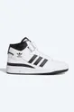 bílá Kožené sneakers boty adidas Originals Forum Mid J Unisex