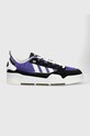 Kožené tenisky adidas ADI2000 plochá fialová GZ6201
