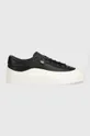 černá Kožené sneakers boty adidas Originals Nucombe H06383 Unisex