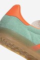 Shoes adidas leather sneakers Gazelle Indoor W HQ8714 green