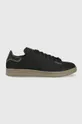 negru adidas Originals sneakers din piele întoarsă Stan Smith Recon Unisex