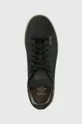 μαύρο Σουέτ αθλητικά παπούτσια adidas Originals Stan Smith Recon