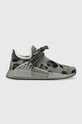 Sportovní boty adidas HU NMD ID1531 plochá šedá ID1531