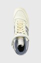 adidas leather trainers Forum 84 HI violet ID7316