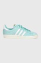 adidas Originals sneakersy zamszowe Campus 80s płaska niebieski ID7318