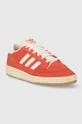 Semišové sneakers boty adidas Originals Centennial 85 červená