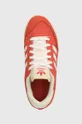 red adidas Originals suede sneakers Centennial 85