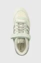 tyrkysová Kožené sneakers boty adidas Originals Forum 84