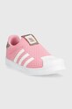 adidas Originals sneakers pentru copii Superstar 360 GX3296 roz AA00