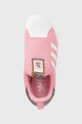 adidas Originals sneakers pentru copii Superstar 360 roz GX3296