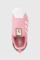 ροζ Παιδικά αθλητικά παπούτσια adidas Originals Superstar 360