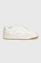 biały adidas Originals sneakersy skórzane Forum Low Unisex