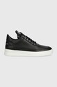 Шкіряні кросівки Filling Pieces пласка чорний 10127541861