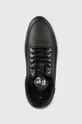 black Filling Pieces leather sneakers Low Top Crumbs