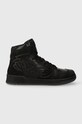 MISBHV leather sneakers Court grain leather black 3022BW409