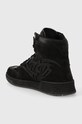 Shoes MISBHV leather sneakers Court 3022BW409 black