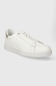EA7 Emporio Armani sneakersy skórzane X8X001.XCC51.R579. biały AA00