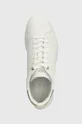 biały EA7 Emporio Armani sneakersy skórzane