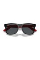 Ray-Ban ochelari de soare copii JUNIOR JUSTIN 0RJ9069S.B negru