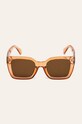 Pieces - Ochelari de soare 17102328 portocaliu AA00