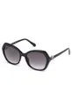 czarny Swarovski Okulary przeciwsłoneczne 5411618 Damski