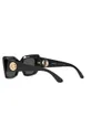 czarny Burberry okulary przeciwsłoneczne DAISY