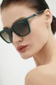 turkusowy Armani Exchange okulary przeciwsłoneczne Damski