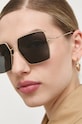 Burberry ochelari de soare galben 0BE3133