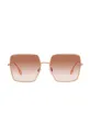 Burberry okulary przeciwsłoneczne DAPHNE różowy