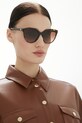 Sluneční brýle Burberry hnědá 0BE4365