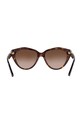Sluneční brýle Emporio Armani 0EA4178 hnědá
