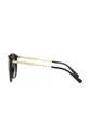 czarny Michael Kors okulary przeciwsłoneczne