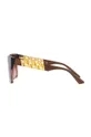brązowy Versace okulary przeciwsłoneczne