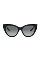 czarny VOGUE okulary przeciwsłoneczne Damski