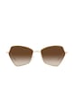 Emporio Armani okulary przeciwsłoneczne 0EA2127 geometryczne brązowy 0EA2127
