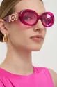 różowy Versace okulary przeciwsłoneczne Damski