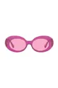 Сонцезахисні окуляри Versace рожевий