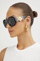 Versace ochelari de soare geometric negru 0VE4424U