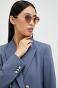 Love Moschino okulary przeciwsłoneczne jednolita różowy MOL038/S