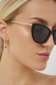 Love Moschino okulary przeciwsłoneczne czarny