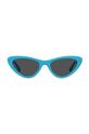 morski Chiara Ferragni okulary przeciwsłoneczne
