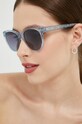 Chiara Ferragni okulary przeciwsłoneczne jednolita niebieski CF.1007/S