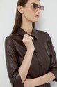Isabel Marant okulary przeciwsłoneczne gradientowa złoty IM.0012/S