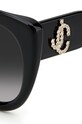 Jimmy Choo okulary przeciwsłoneczne LEONE/S czarny