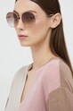 Jimmy Choo okulary przeciwsłoneczne jednolita beżowy BIRDIE/S